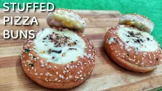 Stuffed pizza bun recipe