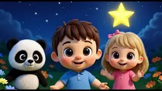 Twinkle Twinkle Little Star⭐ | Calm Baby Song | AI Animated Kids Video