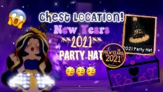🥳NEW YEARS 2021 Party Hat CHEST LOCATION!||Royale High New Years 2021 Event🥳