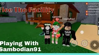 FUN ROUNDS|PLAYING ON MOB|ROBLOX: FLEE THE FACILITY