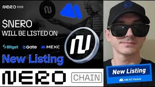 $NERO - NEROCHAIN TOKEN CRYPTO COIN HOW TO BUY MEXC GLOBAL NERO CHAIN BLOCKCHAIN BYBIT GATE ETH EVM