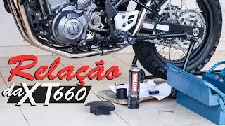 RELAÇÃO DA XT660 - MANUTENÇÃO