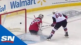 Michael Grabner Scores Wicked SHG After Puck Bounces Over P.K. Subban&rsquo;s Stick