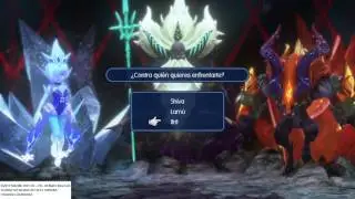WORLD OF FINAL FANTASY Ifrit Shiva & Lamu Battle
