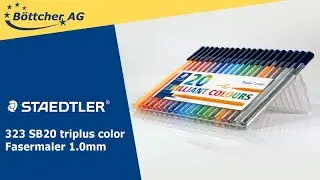 Staedtler 323 SB20 triplus color Fasermaler 1.0mm