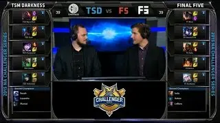 NA CS TSD vs F5 Game 4 (NA CS Spring 2015)