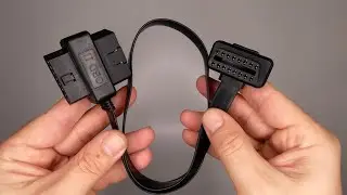 OBD2 16 Pin Splitter Extension Adapter Cable 2x Male & 2x Female 60cm - Buy AliExpress