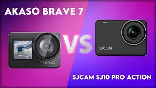 Akaso Brave 7 vs Sjcam SJ10 Pro Action Technical Comparison