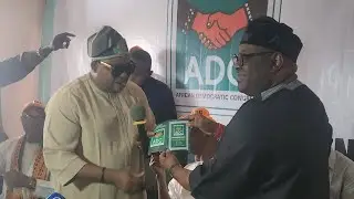 Chief Dele Momodu Formally Joins ADC in Edo State 