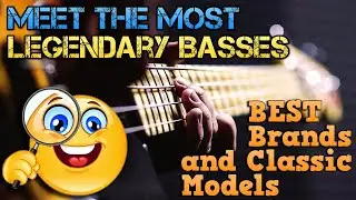 Knows the MOST Legendary Electric BASS Guitars in History: BEST Classic Brands and Models