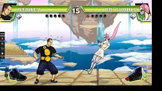 Divekick random battle Jefailey vs Dr Shoals