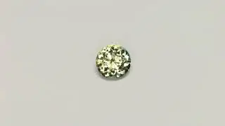 0.841 Carat Yellow Sapphire Excellent Cut Round 5.5 mm Calibrated Heated Loose Stone