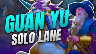 GUAN YU É MUITA PRESSÃO NA SOLO! AINDA MAIS COM O UNICÓRNIO! SMITE 2