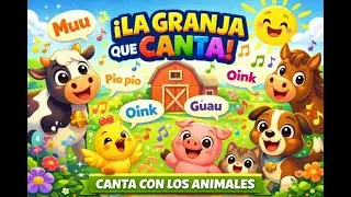 LA GRANJA QUE CANTA 🐮🎶 CANCION INFANTIL