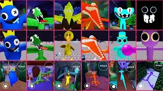 Rainbow friends 3 different games 18 new jumpscares | roblox