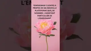 Voici le t&eacute;moignage d'une enseignante &agrave; propos de la Plateforme Nexxoom.