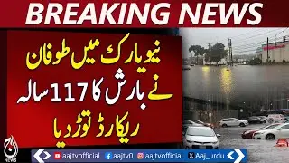 Storms break 117-year rain record in New York - Breaking News