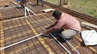 roof electrical  work process