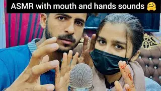 ASMR with my brother mouth and hands sounds 🤗