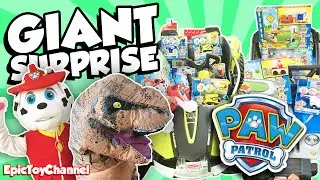 PAW PATROL Surprise Toys in POWER WHEELS + Paw Patrol IN REAL LIFE New Toys Epic Toy Channel
