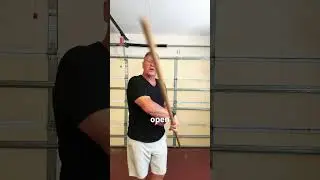 BO staff reverse figure 8 spin