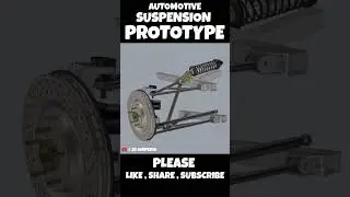 automotive suspension prototype by 3D ANIPEDIA #3d #3danimation #viralshorts #viral #shortsvideo