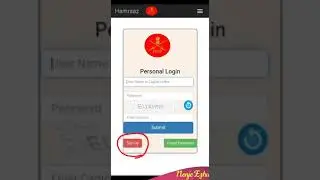 How to Sign Up HAMRAZZ Web Only for Army Person