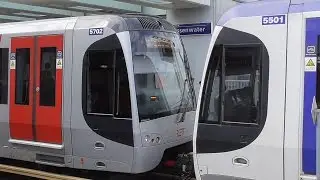 RET Metro Type S+B, HSG3+RSG3 en 2x 3*Type B op station Tussenwater