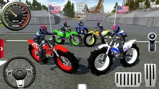 Police Racing Motocross Extreme US Bikes Off_Road #7 - Offroad Outlaws Bike Game Android Gameplay