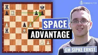 The Importance and Power of Space Advantage in the Endgame | Endgame Strategy | GM Sipke Ernst