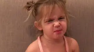 Toddler Mila explains her experience at the gym #funnytoddlers #milaandemma #milafunny