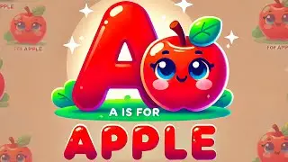ABC Kid's Song,  A is For Apple B is For Ball,  Phonics Song #childrensmusic