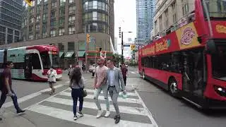 4K Walking on Alexander street and more in TORONTO CANADA