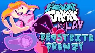 Friday Night Funkin - V.S. Lav FULL WEEK - Cutscenes Frostbite Frenzy  MODS HARD