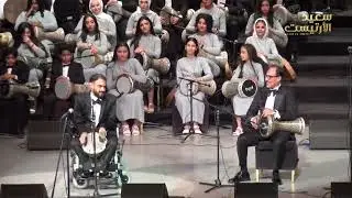 سعيد الارتيست | مع بطل الإرادة ورمز القوة أحمد صلاح في حفل المسرح الكبير مع الإيقاعات الشرقية 2024