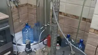 Испытания Вакуумной НБК для густых браг на атмосфере