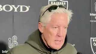 Pete Carroll Raiders HC, Giants Week #Raiders #RaiderNation #petecarroll #maxxcrosby #brockbowers