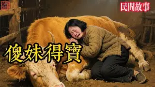 傻妹妹分家只得一頭病牛，全村笑話！誰知老牛臨終一腳，竟踏出潑天富貴，嫂子當場悔瘋！#民间故事 #故事頻道 #听书 #民間故事 #有聲書 #說書 #睡前故事 #情感
