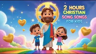 🌟2 Hours of Christian Songs for Kids 🎵 Bible Songs & Sunday School Worship
