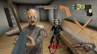 3 minutes on the run from the evil Granny and Grandpa - Granny witch Mr. GrannyZ 