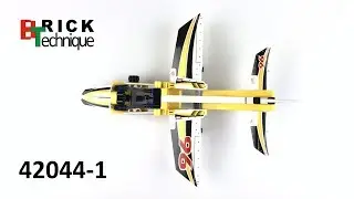 LEGO Technic 42044 Display Team Jet - Model A - Unboxing & Speed Build