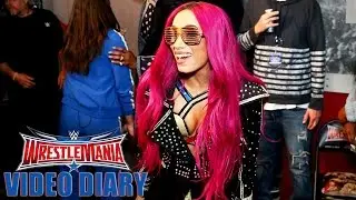 Следите за Сашей Бэнкс в самый важный день ее карьеры: дневник WrestleMania, 3 апреля 2016 г.