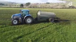 Spreading slurry with major tankers