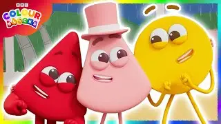 Лучшие объятия в Цветной стране 🧡 | Дети изучают цвета | Colourblocks