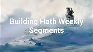 Building Hoth In LEGO Week 27( 1st Order Of Walker Parts Are In!!)