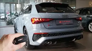 Audi RS3 Sportback 2022 года (400 л.с.) &mdash; обзор звука и изображения!