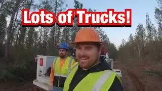 We Got Bombarded With Log Trucks!