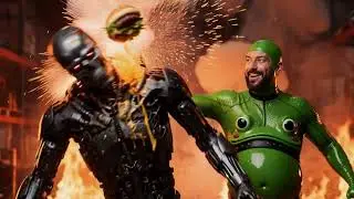 Frog Man vs Robot Invasion: Earth&rsquo;s Last Stand #frogman #trailer #memes #cinematic