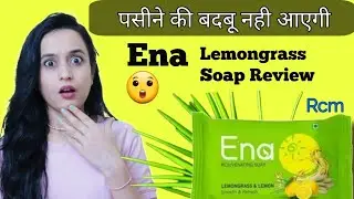 Rcm Ena Lemongrasss & Lemon Soap Review, Soapforclearskin, Enasoap #MissBairagi
