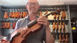 Violin comparison for Alison.  Delille  vs antique vs Paul Ridden